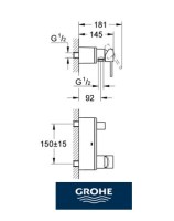 GROHE ALLURE MONOMANDO DUCHA